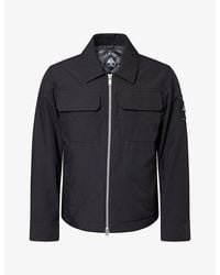 Moose Knuckles - Jacques Logo-Badge Woven Jacket - Lyst