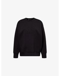 Anine Bing - Alto Relaxed-Fit Stretch-Woven Sweatshirt - Lyst