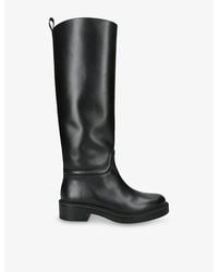 Stuart Weitzman - Leather Celia Riding Boots - Lyst