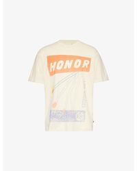 Honor The Gift - Match Strike Graphic-print Cotton-jersey T-shirt - Lyst