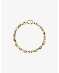 Missoma - Mariner 18Ct Pvd And Platinum Pvd Plated Stainless-Steel Bracelet - Lyst