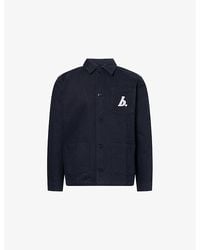 BOUND - Chore Embroidered-Logo Cotton Jacket - Lyst