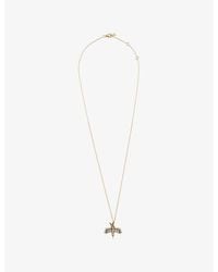 Kismet by Milka - Phoenix Mini 0.14Ct Diamond Pendant Necklace - Lyst