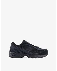 New Balance - 509 Leather And Mesh Trainers - Lyst