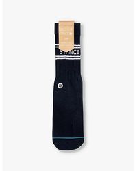 Stance - Branded Stripe Pack-Of-Three Cotton-Blend Socks - Lyst