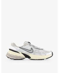 Nike - V2K Run Chunky-Sole Woven Low-Top Trainers - Lyst