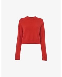 Whistles - Crew-Neck Regular-Fit Cashmere Jumper - Lyst