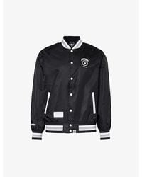 Aape - Varsity Brand-embroidered Regular-fit Shell Jacket - Lyst