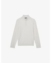 Reiss - Findlay Funnel-Neck Wool Jumper - Lyst