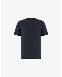 BOGGI - Crew-Neck Stretch-Linen T-Shirt - Lyst