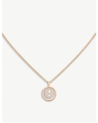 Messika - Lucky Move 18ct Rose-gold And Diamond Necklace - Lyst