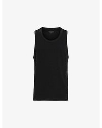 AllSaints - Kendrick Round-neck Relaxed-fit Organic-cotton Vest - Lyst