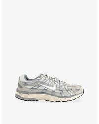 Nike - P-6000 Suede And Mesh Trainers - Lyst