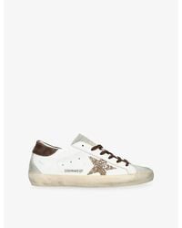 Golden Goose - Exclusive Super-Star 1 Leather Trainers - Lyst