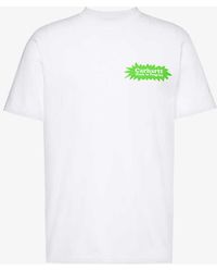 Carhartt - Bam Graphic-print Organic Cotton-jersey T-shirt X - Lyst