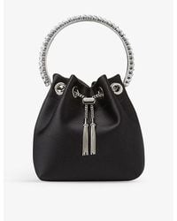 Jimmy Choo - Bon Bon Satin Cross-Body Bag - Lyst