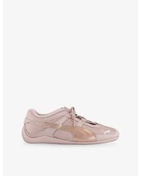PUMA - Speedcat Go Leather And Mesh Trainers - Lyst