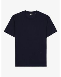 The Kooples - Crewneck Regular-Fit Short-Sleeve Cotton T-Shirt - Lyst