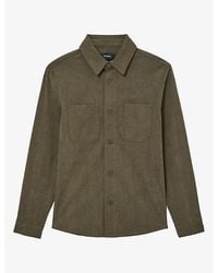 Reiss - Townie Patch-Pocket Cord Overshirt - Lyst