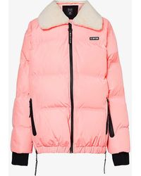 P.E Nation - Saroma Snow Padded Recycled-polyester Jacket - Lyst