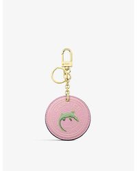 Cartier - Characters Leather Medallion Keyring - Lyst