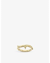 Shaun Leane - Rose Thorn-Plated Vermeil Ring - Lyst