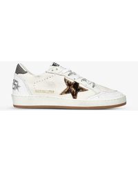 Golden Goose - Ball Star 10889 Leather Low-top Trainers - Lyst