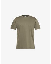 Arne - Mercerised Interlock Cotton-Jersey T-Shirt - Lyst