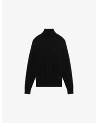 The Kooples - Roll-Neck Long-Sleeve Wool Jumper - Lyst