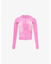 Juicy Couture - Vintage Robyn Cotton-Blend Hoodie - Lyst