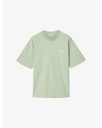 AllSaints - Underground Logo-Print Relaxed-Fit Cotton T-Shirt - Lyst