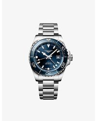 Longines - L37904966 Hydroconquest Stainless-steel Automatic Watch - Lyst