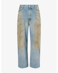 Acne Studios - Loose-Fit Wide-Leg Denim Jeans - Lyst