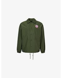 Canada Goose - Regency Brand-Badge Cotton-Blend Jacket - Lyst