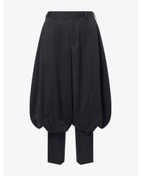 Comme des Garçons - Balloon Wool Trousers - Lyst