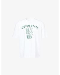 Visvim - Graphic-Print Crew-Neck Cotton T-Shirt - Lyst