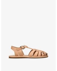 Ancient Greek Sandals - Karina Leather Fisherman Sandals - Lyst