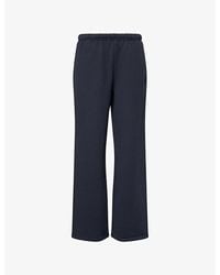 The Couture Club - Embossed Emblem Straight-Leg Cotton-Jersey Jogging Bottoms - Lyst