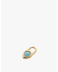Monica Vinader - Teardrop 18Ct Recycled Vermeil Sterling And Earring Charm - Lyst