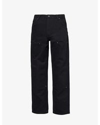 Dickies - Double-knee Straight-leg Mid-rise Jeans - Lyst