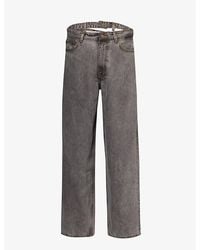 Y. Project - Evergreen Multi-waist Wide-leg Organic-denim Jeans - Lyst