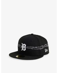 KTZ - 59Fifty Mbl Icon Detroit Tigers Woven Baseball Cap - Lyst
