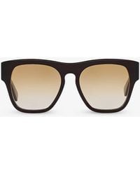 Chloé - Ch0149s Square-frame Tortoiseshell Acetate Sunglasses - Lyst