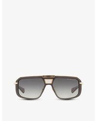 Dita Eyewear - Dts400-a-01-z Mach-eight Rectangular Acetate And Titanium Sunglasses - Lyst