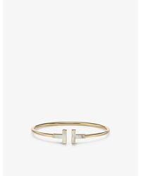 Tiffany & Co. - Tiffany T 18Ct- And Mother-Of-Pearl Bracelet - Lyst