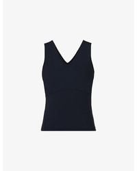 Sweaty Betty - Gaia V-Neck Stretch-Woven Vest Top - Lyst