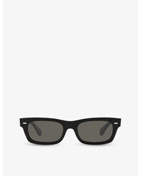 Oliver Peoples - Ov5510su Davri Rectangle-frame Acetate Sunglasses - Lyst