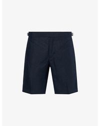 Orlebar Brown - Norwich Italian Linen Shorts - Lyst
