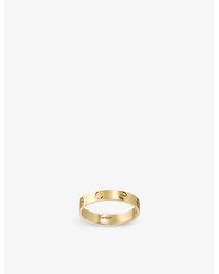 Cartier - Love Small 18ct Yellow-gold Wedding Band - Lyst