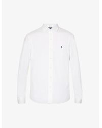 Polo Ralph Lauren - Rio Logo-patch Regular-fit Cotton-jersey Shirt - Lyst